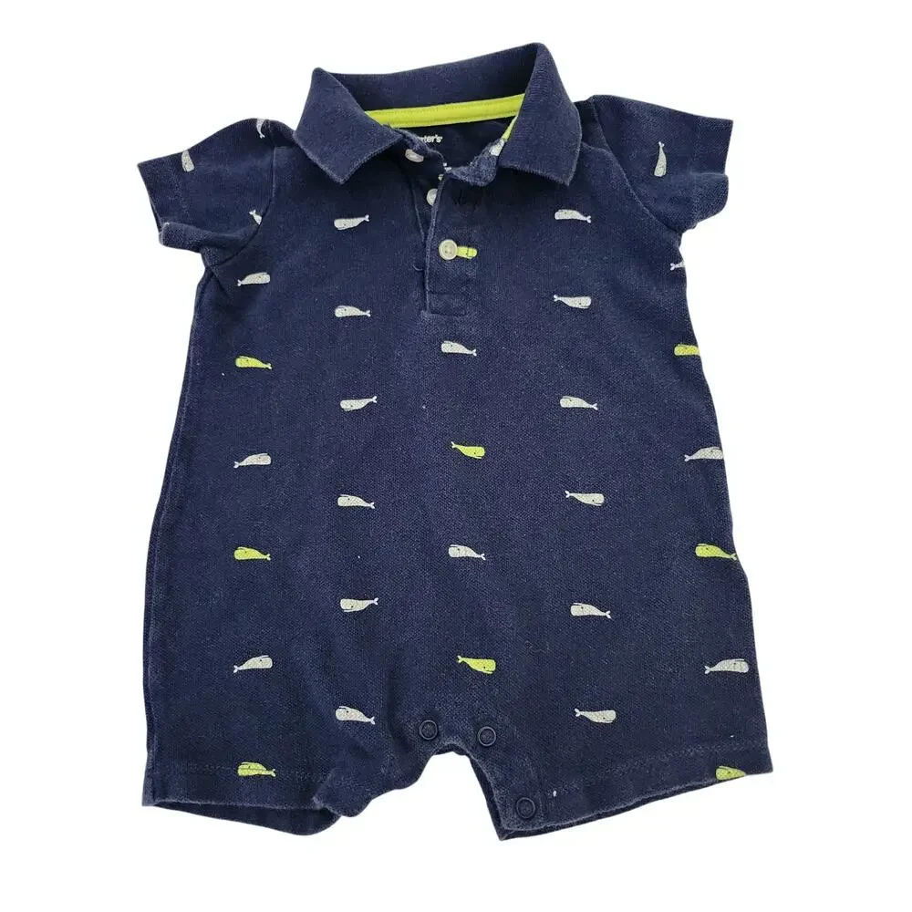 6M Bundle of4 short rompers